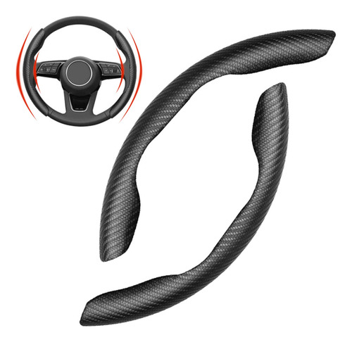 Mtverver Funda Para Volante De Fibra De Carbono, Protector S