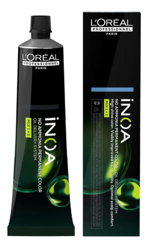  Loréal Pro Inoa Sin Amoniaco 7.11 Rubio Ceniza Profundo 60ml