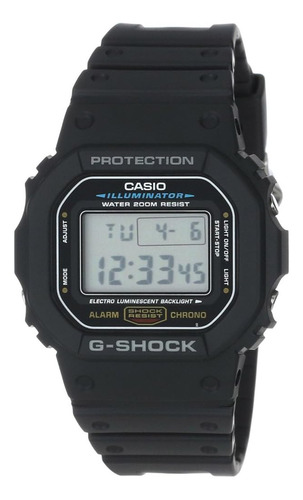 Casio Dw5600e-1v G Amortiguador - Wr - Clásico