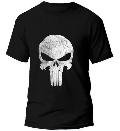 Remera Algodón Premium Punisher Castigador - Dtg - 88