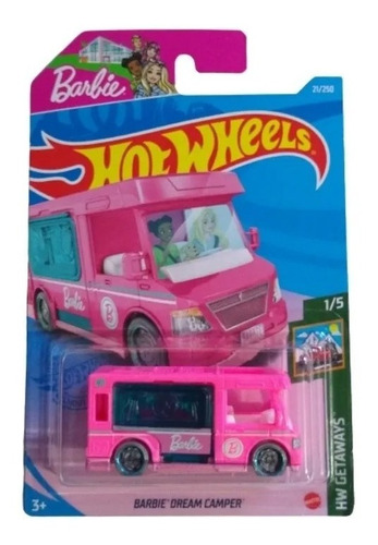 Imagen 1 de 1 de Hot Wheels Barbie Dream Camper