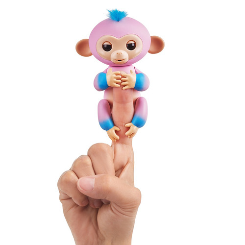 Mono Mascota Bebe Interactiva 2tone  Fingerlings Candi Rosa