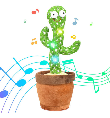 Cactus De Juguete Bailarín - Cactus De Peluche Electrónic.