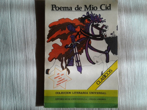 Poema Del Mio Cid Con Prologo Y Guia Para Estudiantes