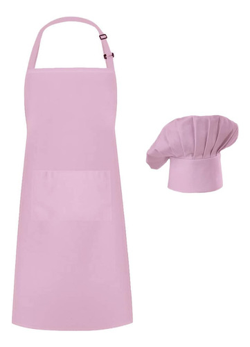 Conjunto De Delantal Y Gorro De Chef, Gorro De Chef Aju...