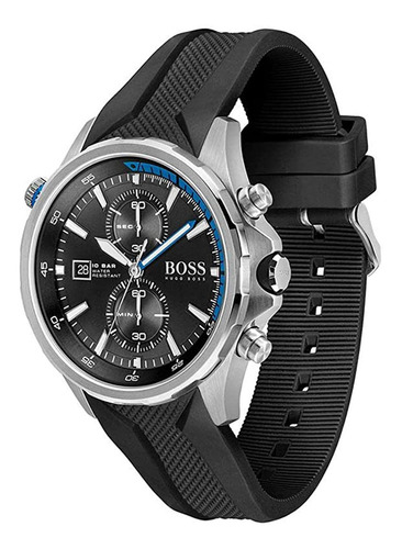 Reloj Hugo Boss Globetrotter 1513820 De Acero Inoxidable.