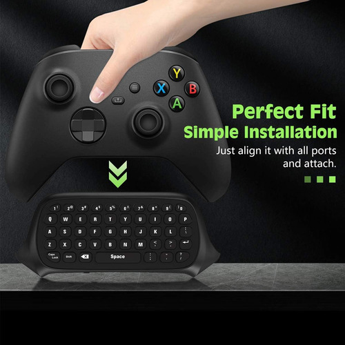 Timovo Teclado Con Retroiluminacion Verde Para Xbox One, ...