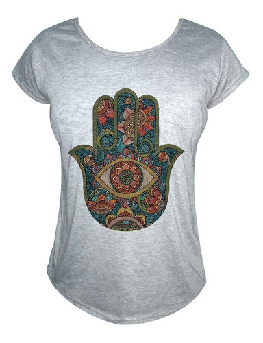 Remera Sublimada Mujer Mano De Fatima 