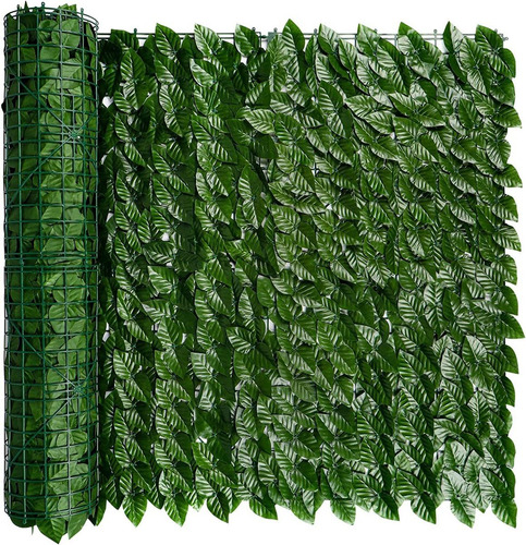 Malla De Plantas Artificiales Icover Reja Jardin Patio 3x1m