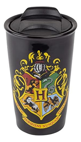 Harry Potter Hogwarts - Taza De Café De Viaje, 14 Oz, Vaso D