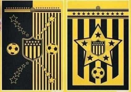 Cortinas En Set De 2 Paños Nacional O Peñarol - Rc Sueños