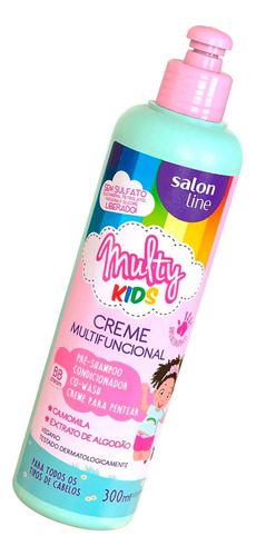 Salon Line Multy Kids Crema Multifuncional Pelo X 300ml 3c