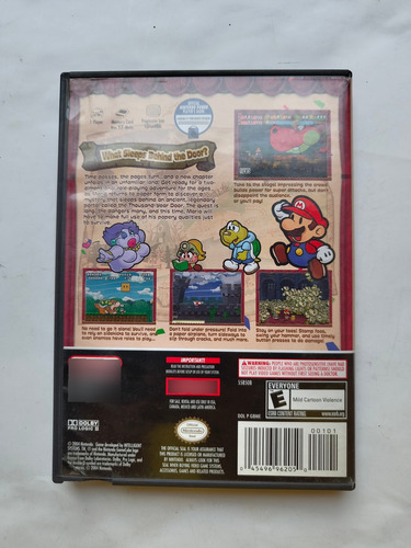 Paper Mario The Thousand Year Door Nintendo Gamecube (Usado)