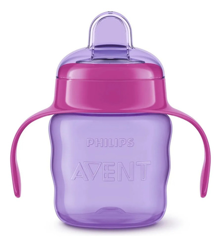 Vaso Entrenador Avent Rosa Drinkig