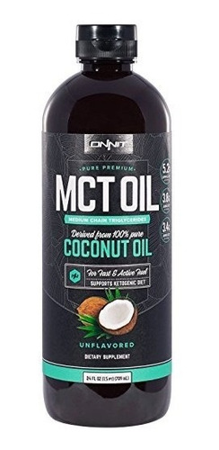 Onnit Mct Aceite - Pure Mct Aceite De Coco, Dieta Cetogénica