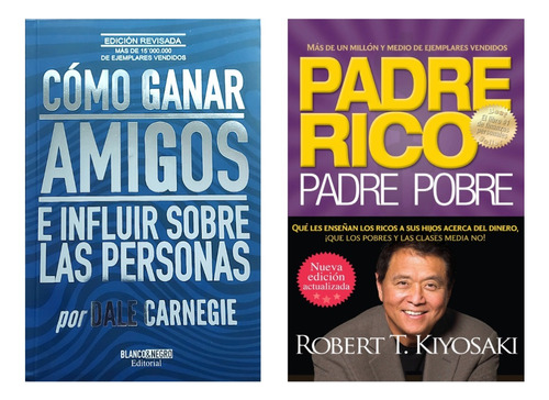 Cómo Ganar Amigos Nueva Ed. + Padre Rico Padre Pobre