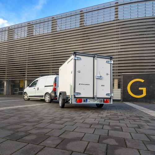Imagen 8 de 12 de Trailer Temared Box -750 Kg - Sin Frenos