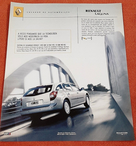 Publicidad Renault Laguna Grand Tour 2003