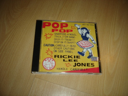 Rickie Lee Jones Pop Pop Cd Importado Usa Pop Rock 