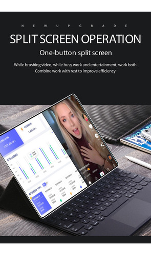Tableta 10,1 Pulgadas 1920 X 1200 128 Gb Android 13 Wi-fi