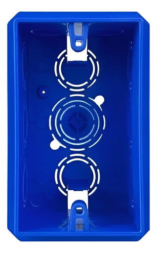 Llave Armada Toma Doble Norm. + Caja 10x5 Pvc Kalop Civil X5