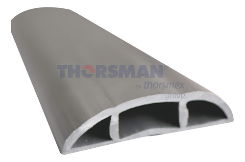 Canaleta Flexible Piso Adherible 2.5 Metros Flexiductho Thorsman (gris)