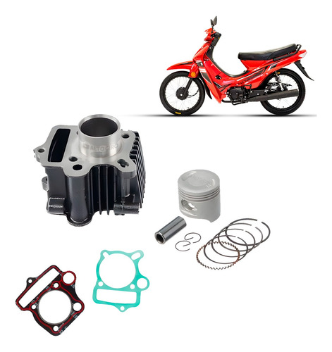 Kit Cilindro 100cc Alto Giro Para Shineray 50cc