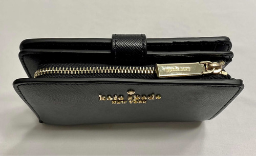 Cartera Kate Spade New York Original Mujer Piel Negra W128 | Meses sin  intereses