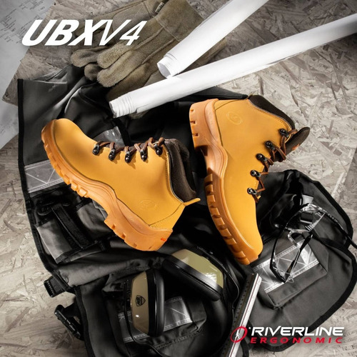 Botas De Seguridad Riverline Ubxv4 Miel 