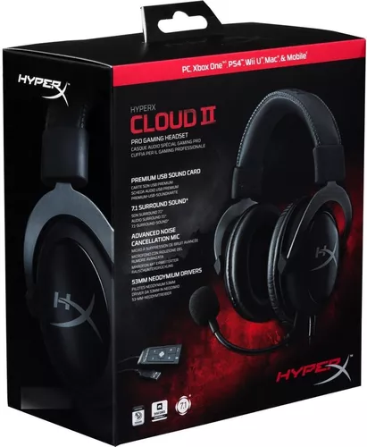 AURICULAR - HYPERX - CLOUD X CERTIFICADO PARA XBOX 