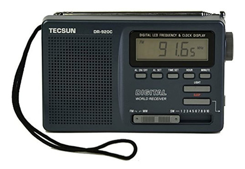 Imagen 2 de 6 de Tecsun Dr-920 c Radio Digital Fm/mw/sw World Banda