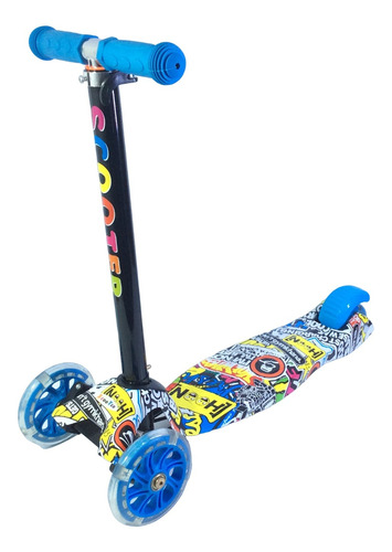 Patineta  Monopatin Scooter Infantil  3-8 Años Mas Obsequio