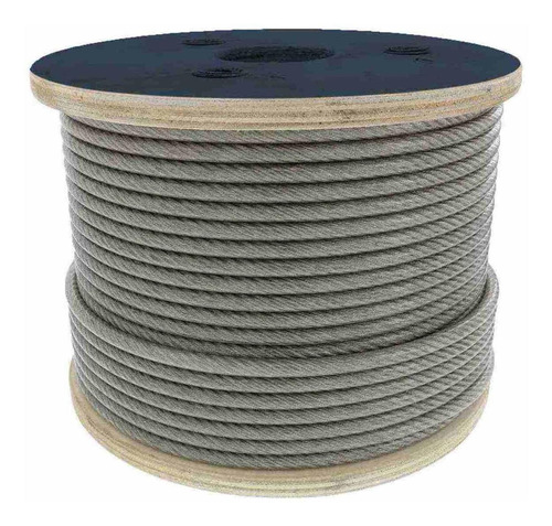 Cable De Acero Alma De Acero Iwrc 6x26 5/8 Rollo 500m