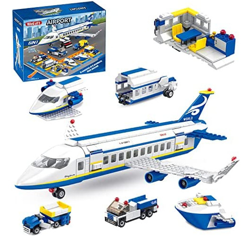 Wingift 471 Piece City Airport Blocks Blocks Toy 16.92  X 16