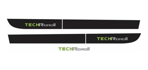 Adesivo Faixa Lateral Traseiro Duster Tech Road Techroad