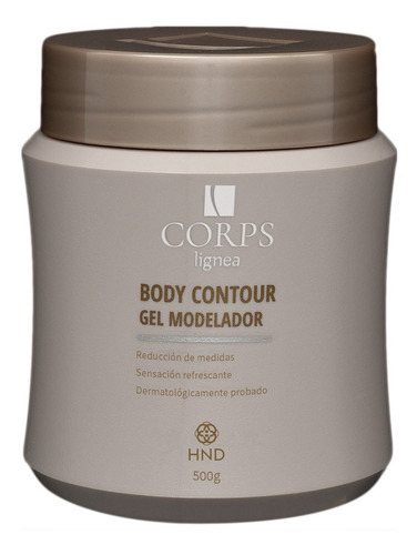 Imagen 1 de 3 de Gel Reductor Y Modelador Corporal Corps Hnd 500 Gr