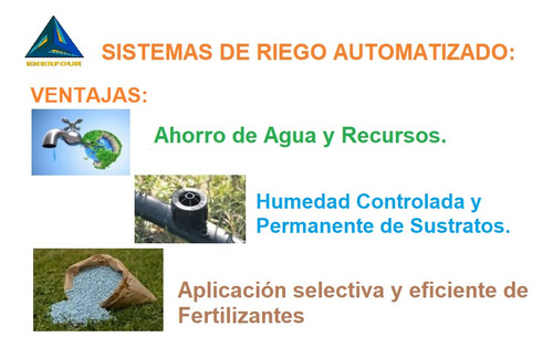 Diseño E Instalación De Sistemas De Riego Automatizado