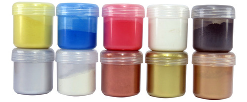 1 Pigmentos Metalizado De 50gr Para Epoxicos Color Elección