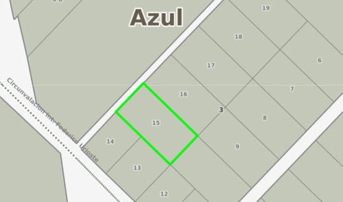 Terreno En Venta - 2.651mts2 - Azul