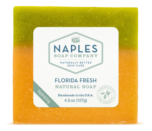 Naples Soap Company - Barra De Jabón Natural De Manteca De.