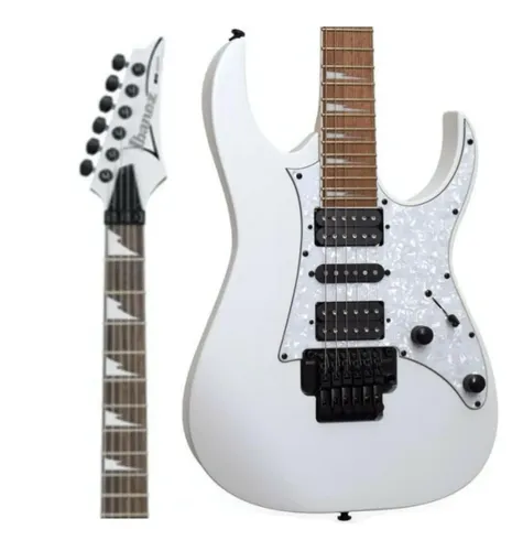 Guitarra Elétrica Ibanez Rg 350 Dxz Branca Com Microafinação