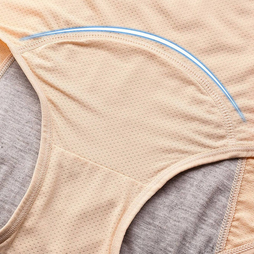 Calzones Menstruales Reutilizables Mujer Talla Extra 4pcs