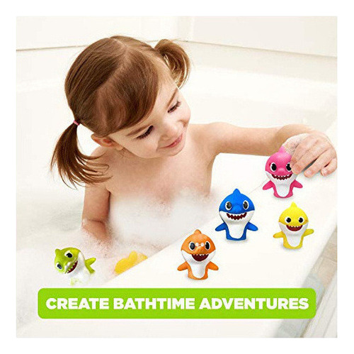 Juego De Muñecos Con Dedos Baby Shark, 5 Piezas