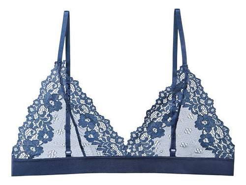C^ Conjunto De Bralette De Encaje Coordinado De Lencería