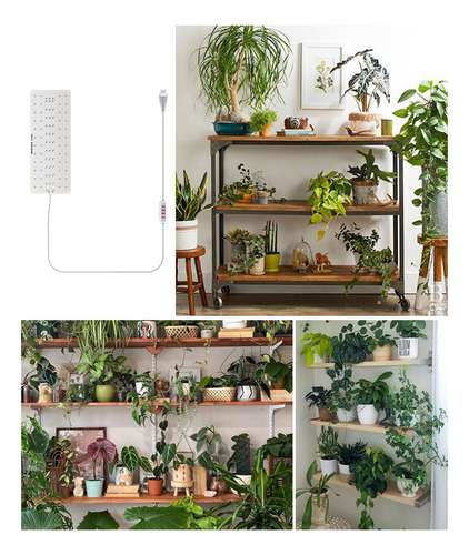 Iluminación Led De Cultivo Para Interiores, Placa Cuántica U