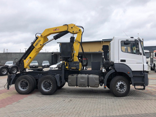 Mb Axor 3344 6x4 2015 Munck Hyva Hbr350 E4 4h=vw,cargo,fh