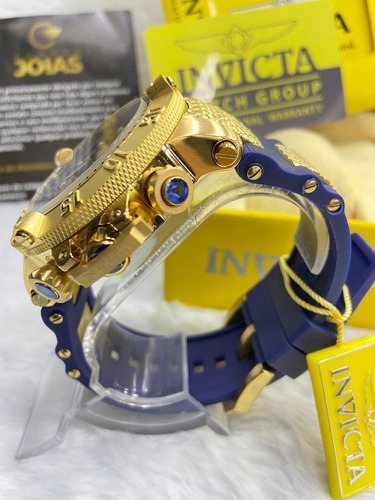 Relógio Subaqua Skeleton Noma 3 18527 Banhado Ouro Completo