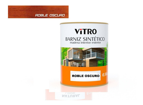 1lt Barniz Sintetico Con Color Interior Exterior Vitro 