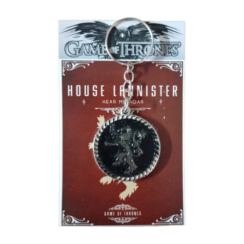 Llavero Metal Game Of Thrones House Juego De Tronos Serie