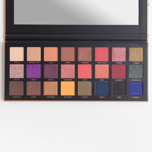 Imagem 2 de 3 de Paleta De Sombra 24 Cores Oceane